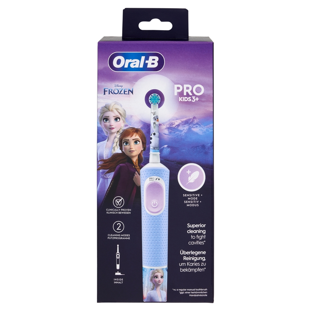 Oral-B Spazzolino Elettrico Ricaricabile Disney Frozen Pro Kids3+